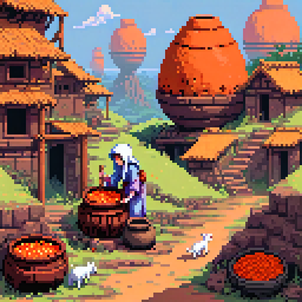 Embers at the Center