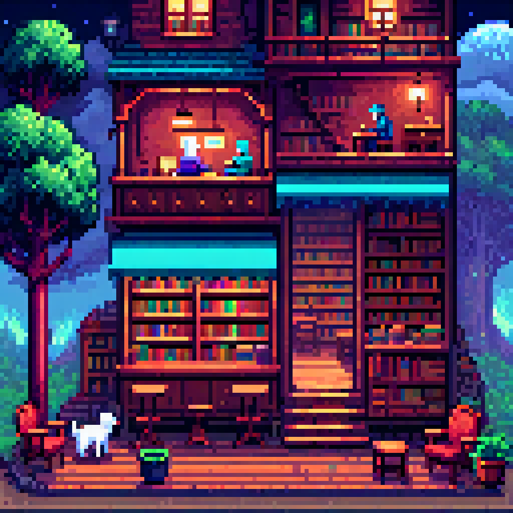 Between the Shelves and Sky