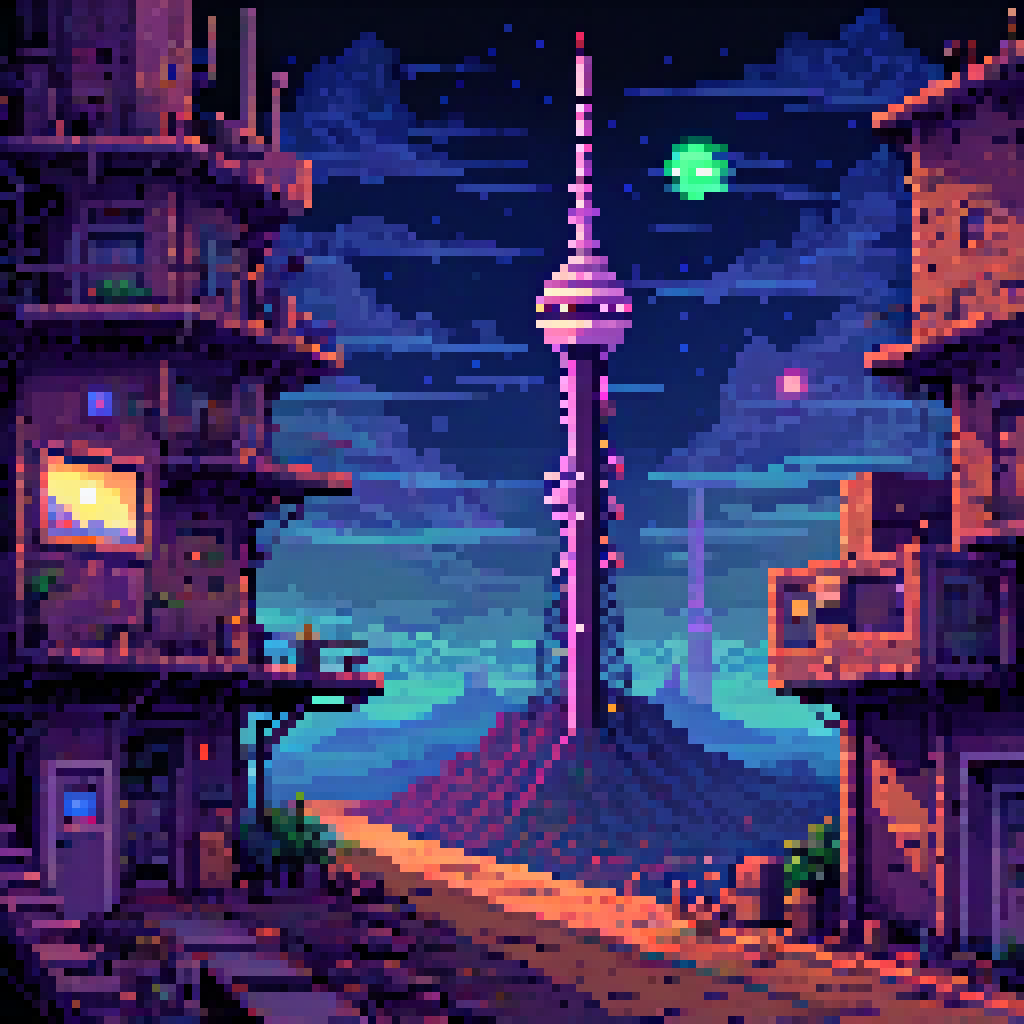 The Tower Lists at Dawn