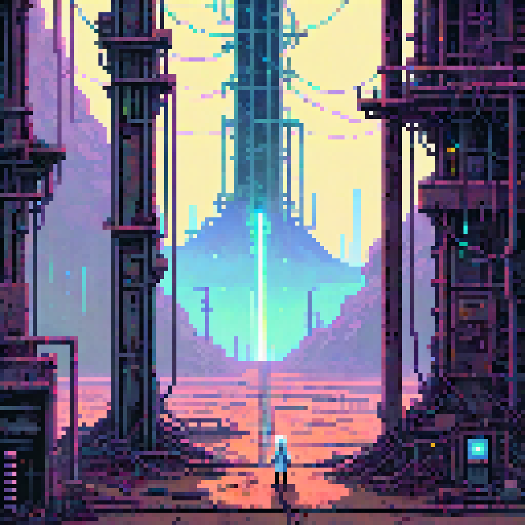 The Gate in Working Light