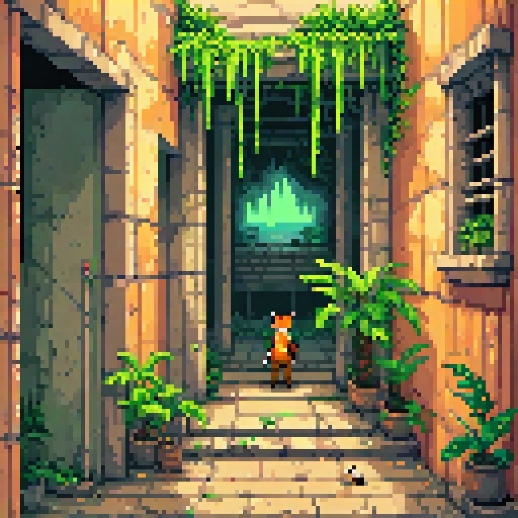 Green Through Old Stone