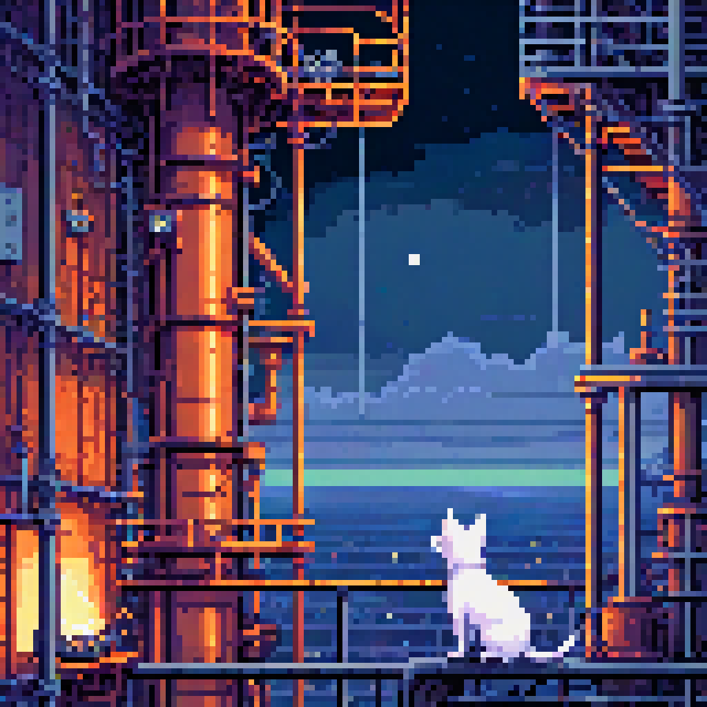 What Burned at Height