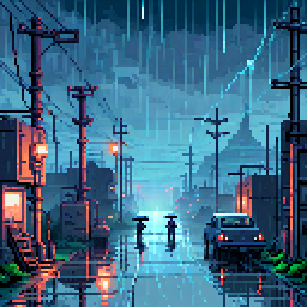 Rain in the Cable Runs
