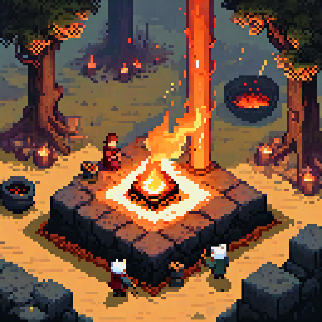 What Gathers at the Fire