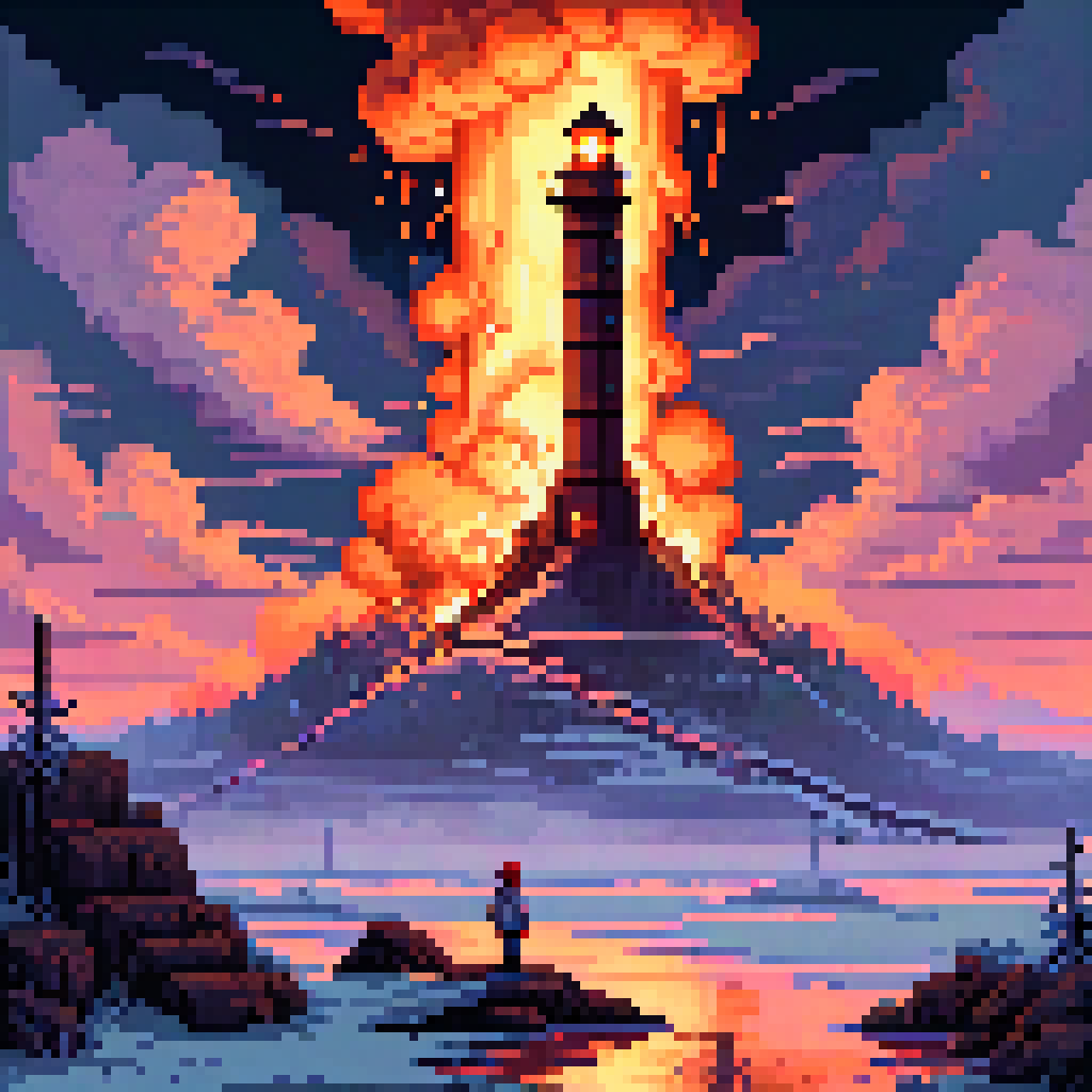 The Cooking Fire Near The Beacon