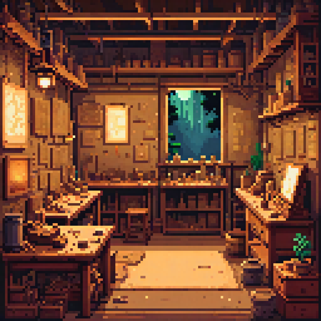 Where Sawdust Settles