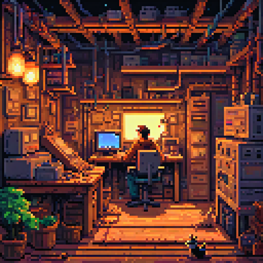 Camp Among the Cables