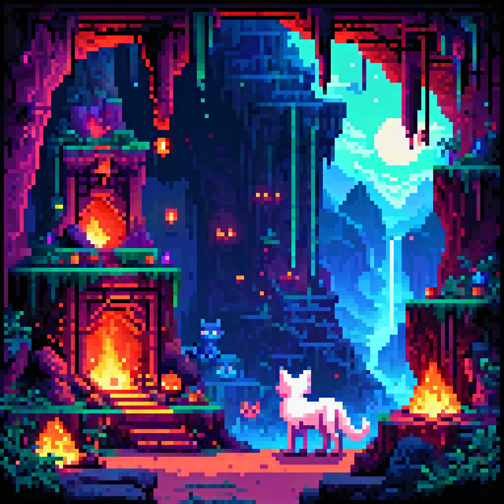Cave Mouth, Cave Dark