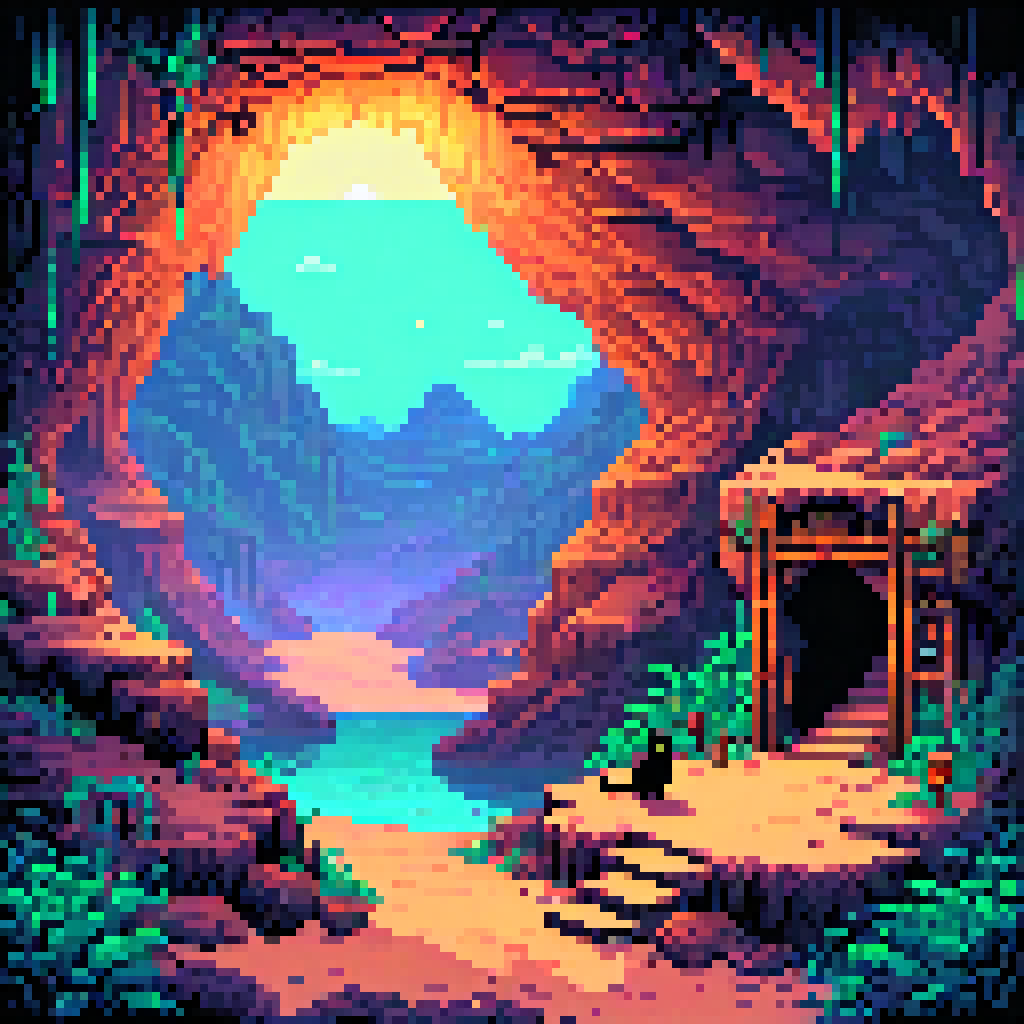 Two Lights at Dawn