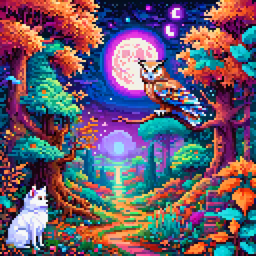 Three Moons, One Garden