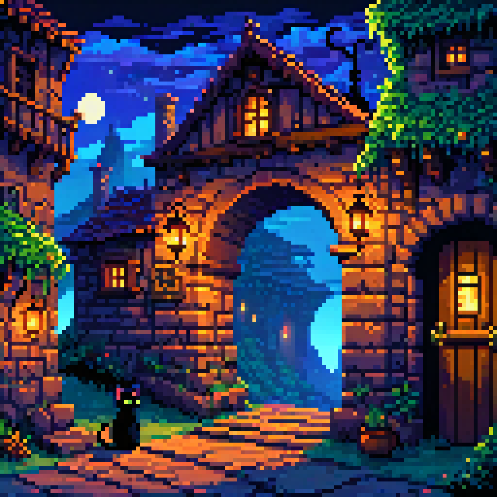 Blue Gate, Lamps Just Lit