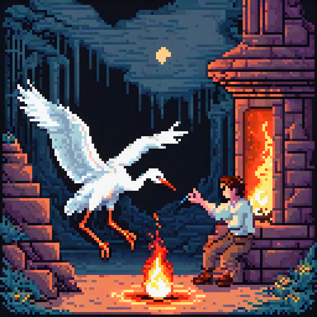 The Stone Remembers, The Crane Answers