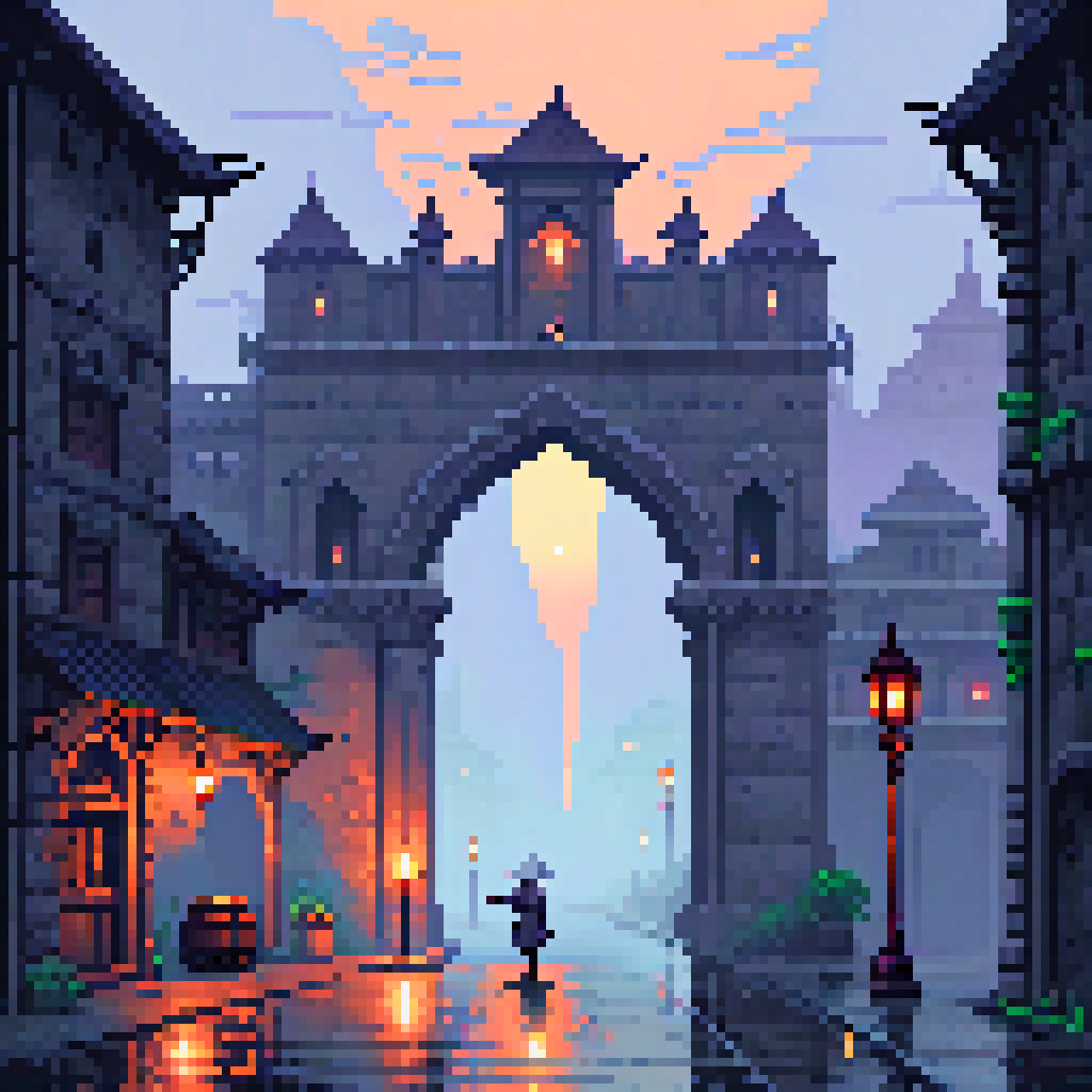 The Lamplighter at the Gate