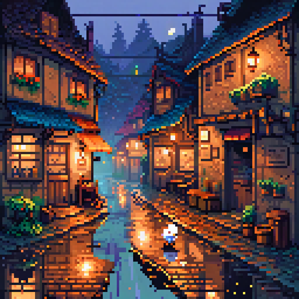 The Lamplighter's Round