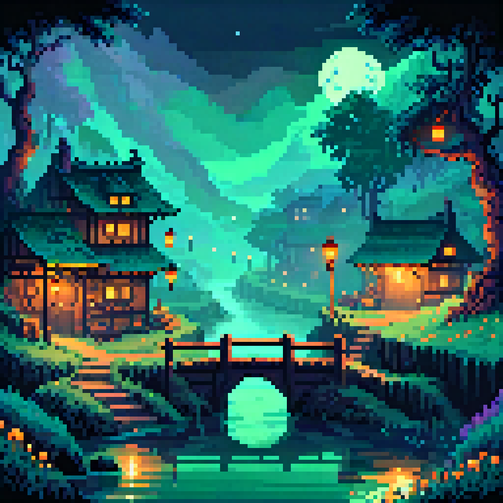 Lantern Count, River Mist