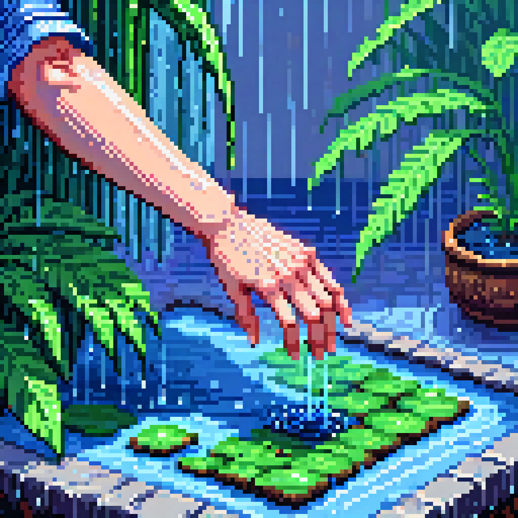 The Terrace Holds Water