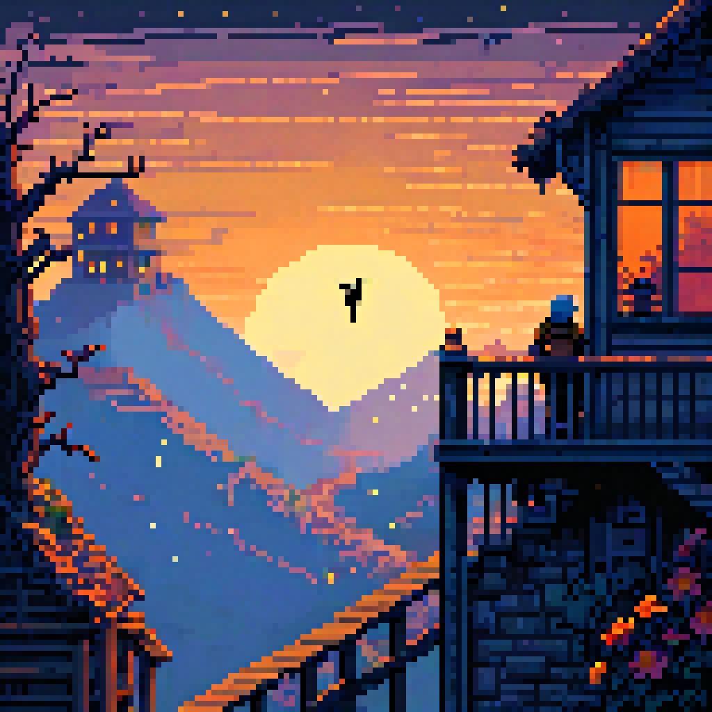 Porch at the Gloaming