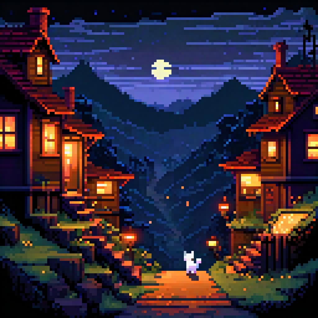 Dusk at the Bird Path