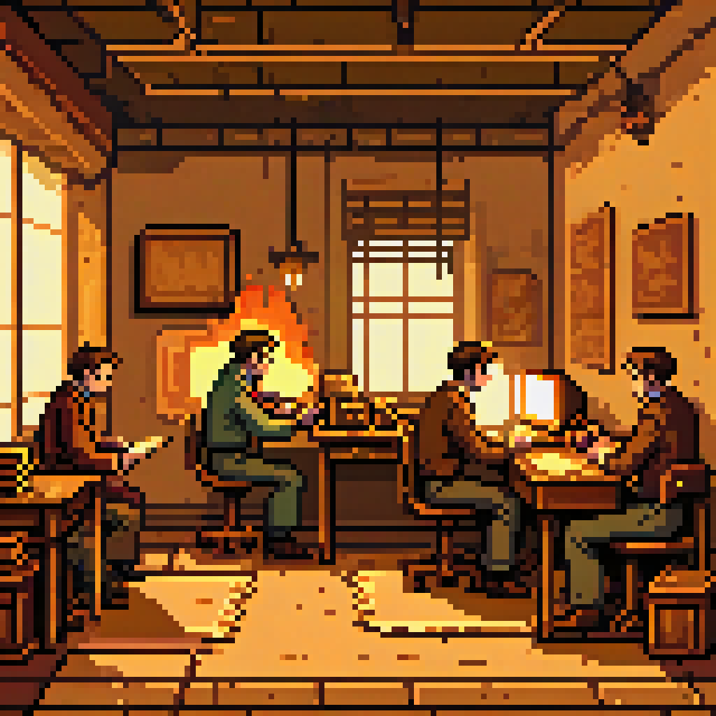 Cold Nib, Warm Lamp
