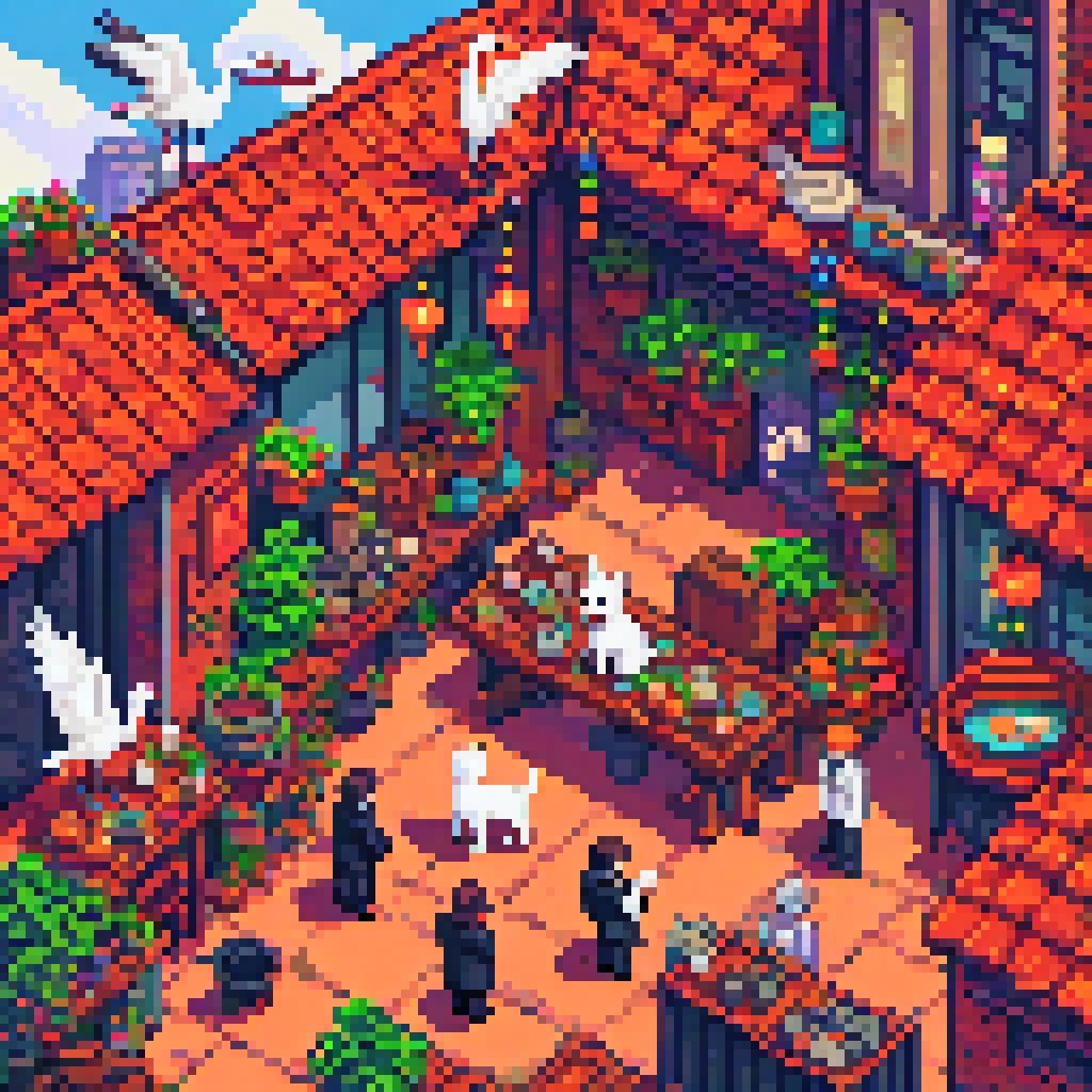 The Network Seen from Above