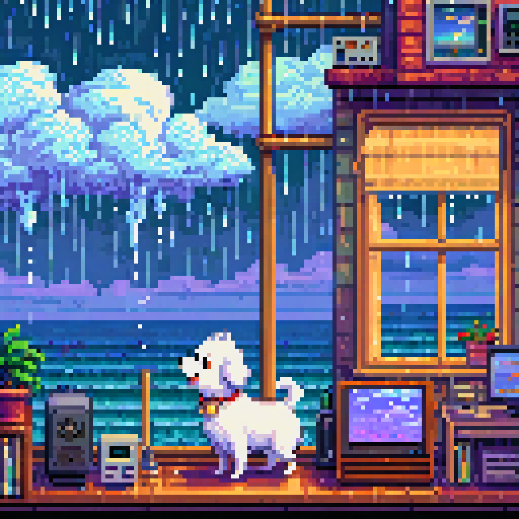 The City Below the Rain