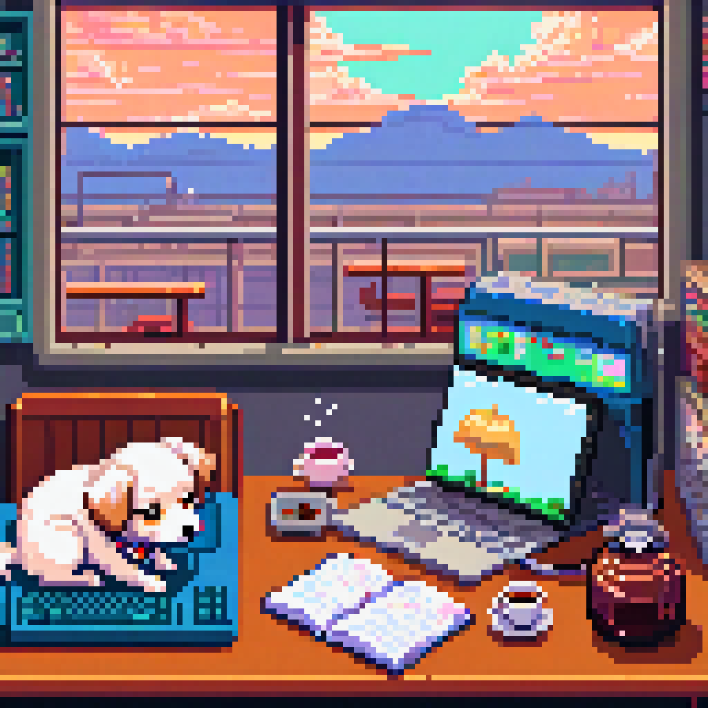 Two Notebooks on One Table