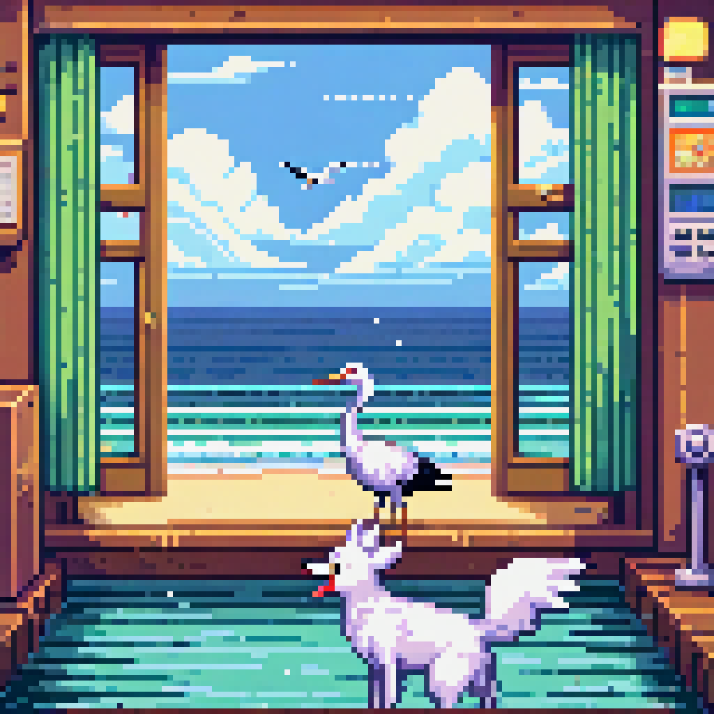 风, The Crane Speaks Coast