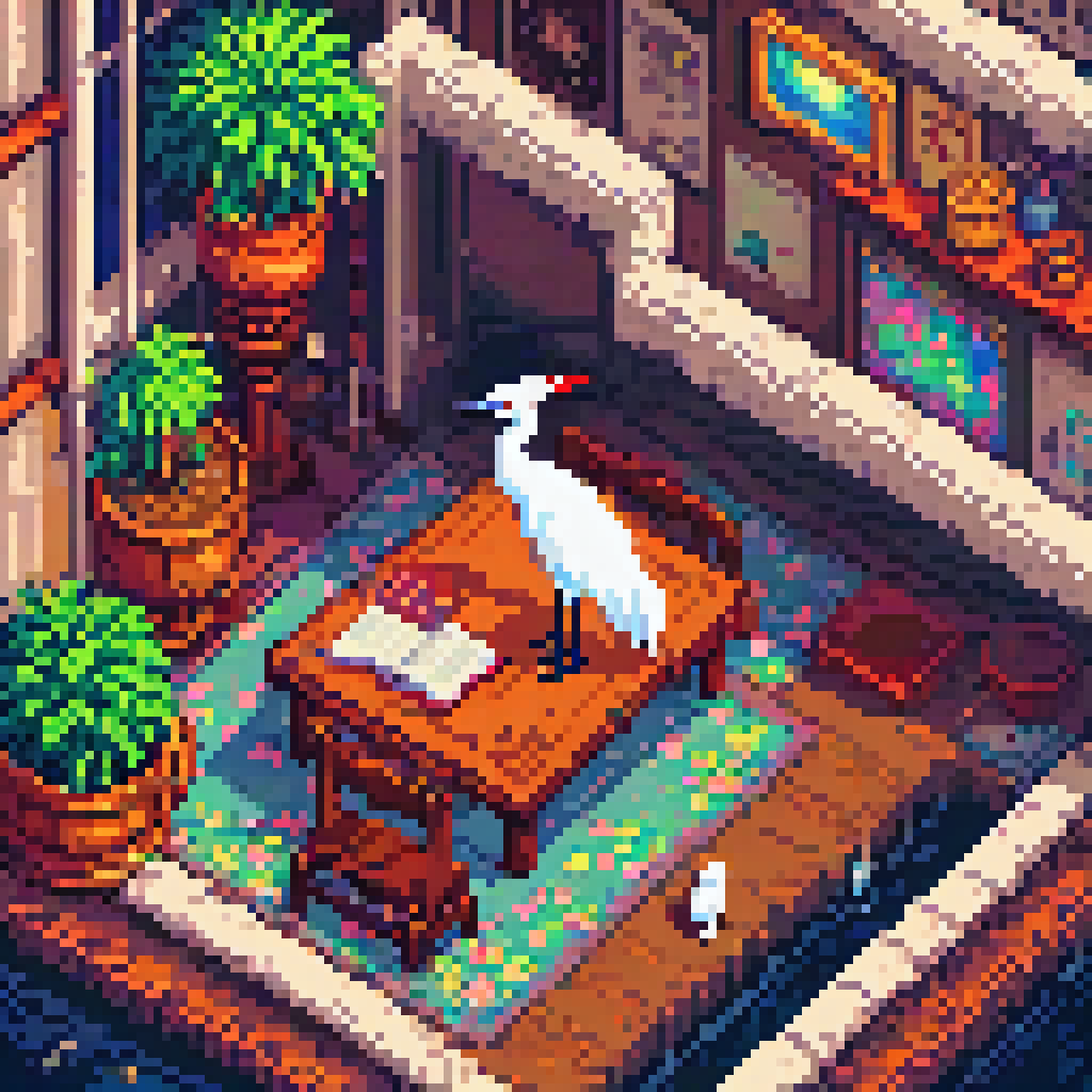 Crane Over the Barometer