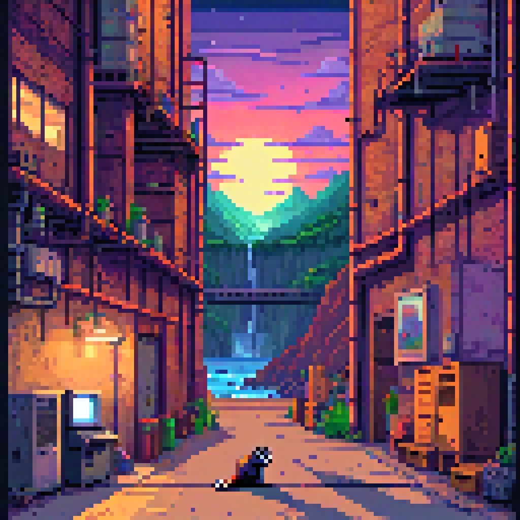 Projection on the Loading Dock Wall