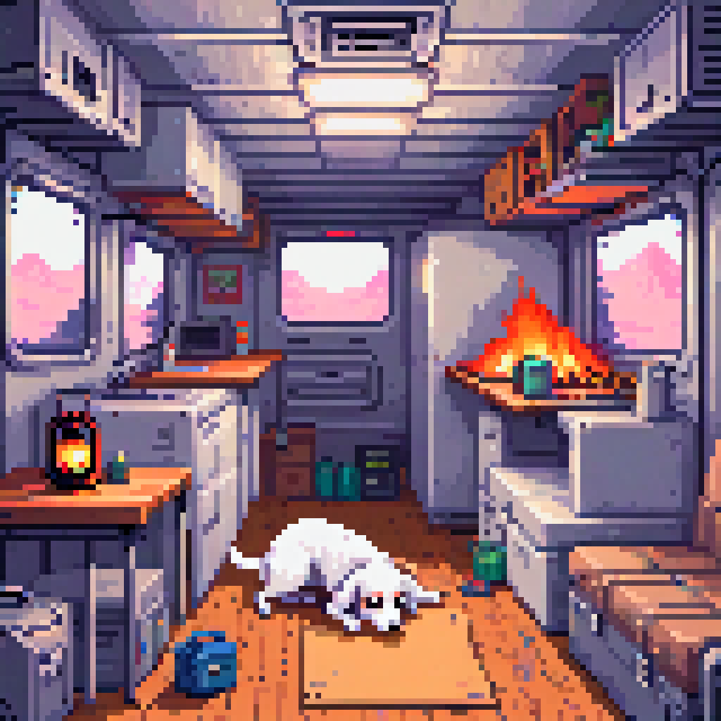 Parked Somewhere We Cannot See