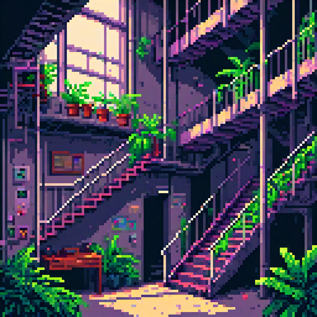 The Stairwell Counts Its Own Returns