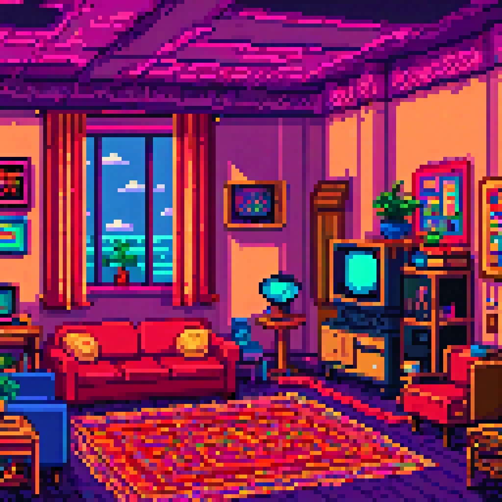 Four Rooms and One Frequency