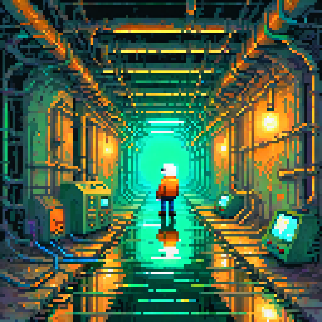 The Tunnel Sang My Notebooks Open