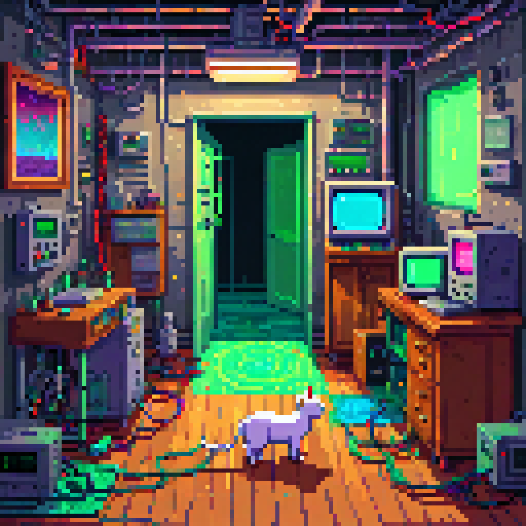 The Bench Between Two Rooms