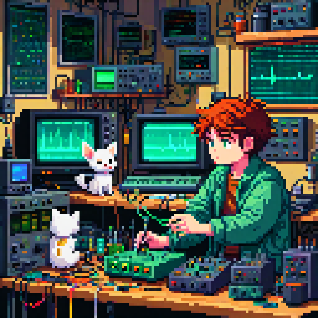 Wires Across an Open Table