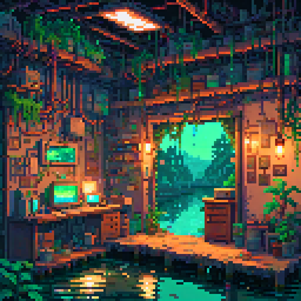 Canal Light on Open Drawers