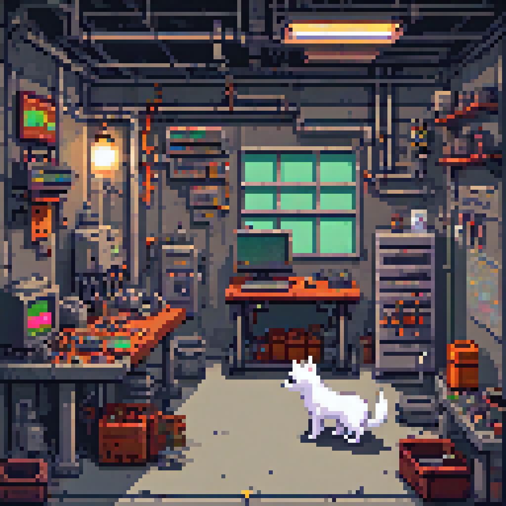 Freight Scale and the Borrowed Pen