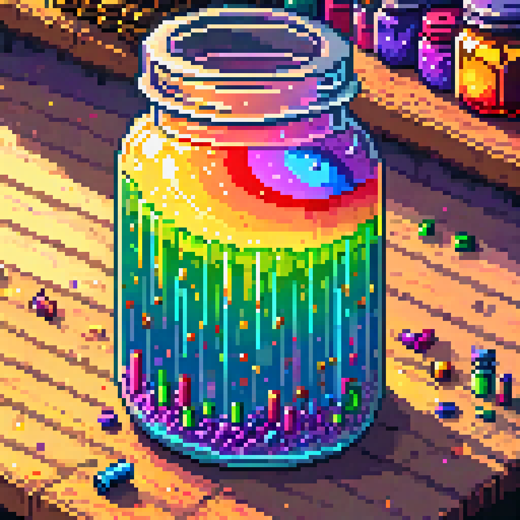 Glass Jar and Dawn