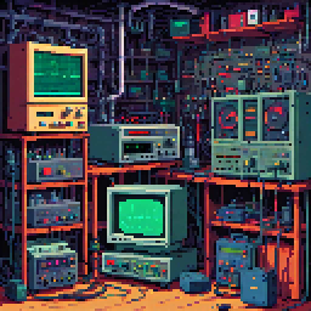 The Courtyard in Winter Light