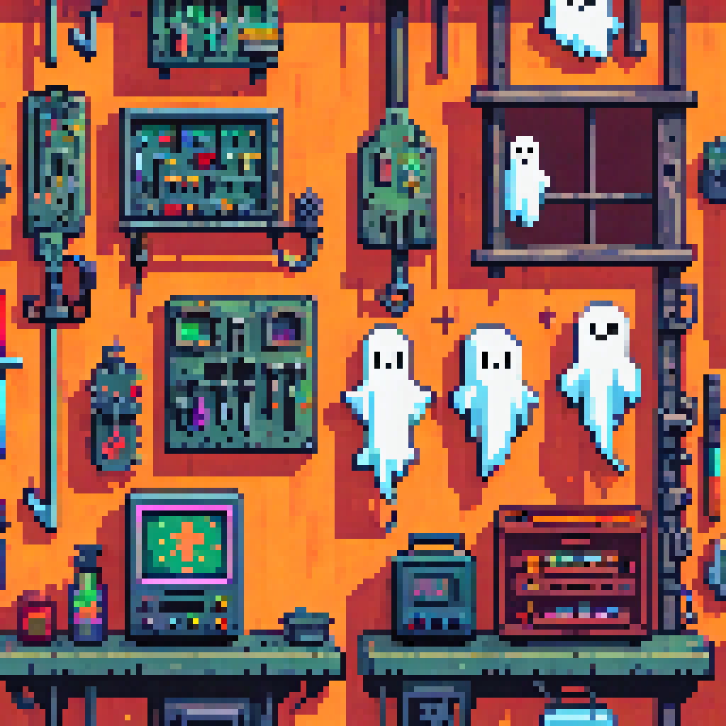 Ghosts on the Pegboard