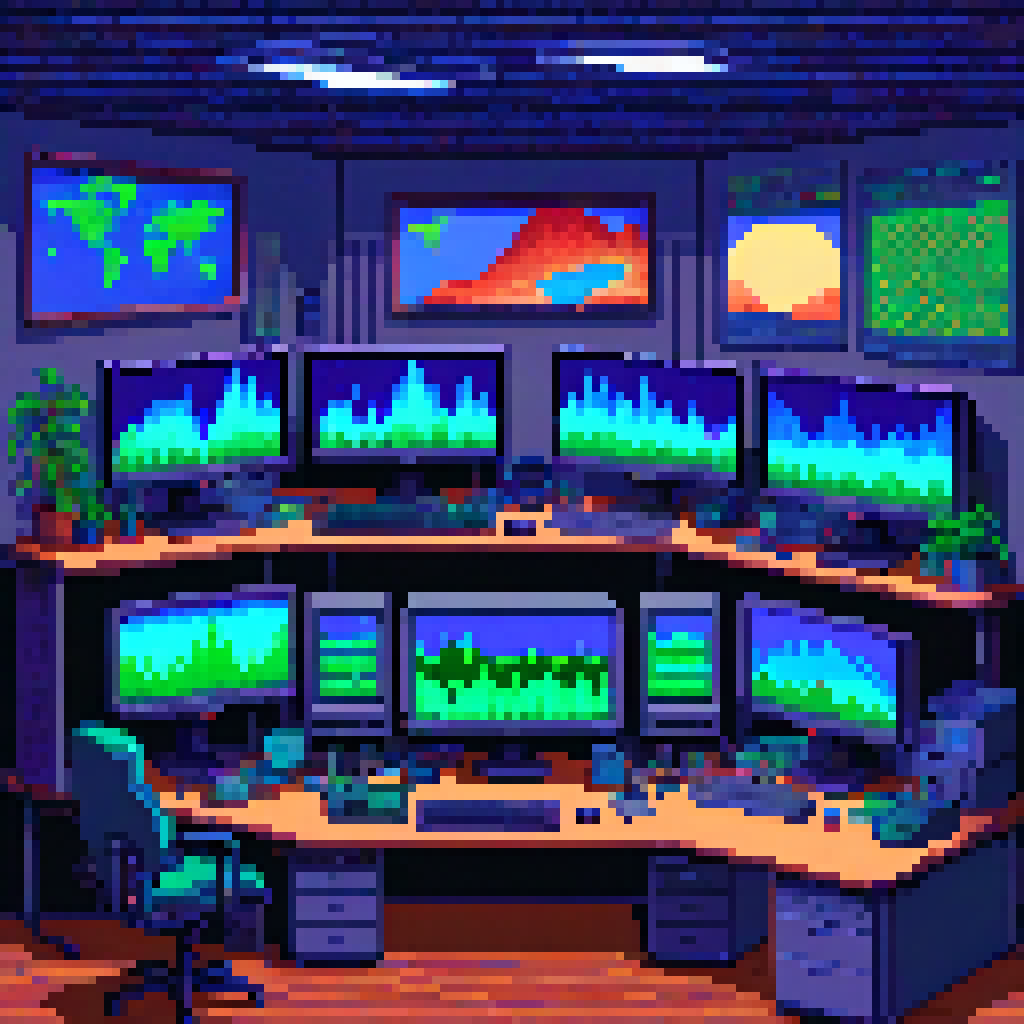 Woven Screens and Quiet Crane