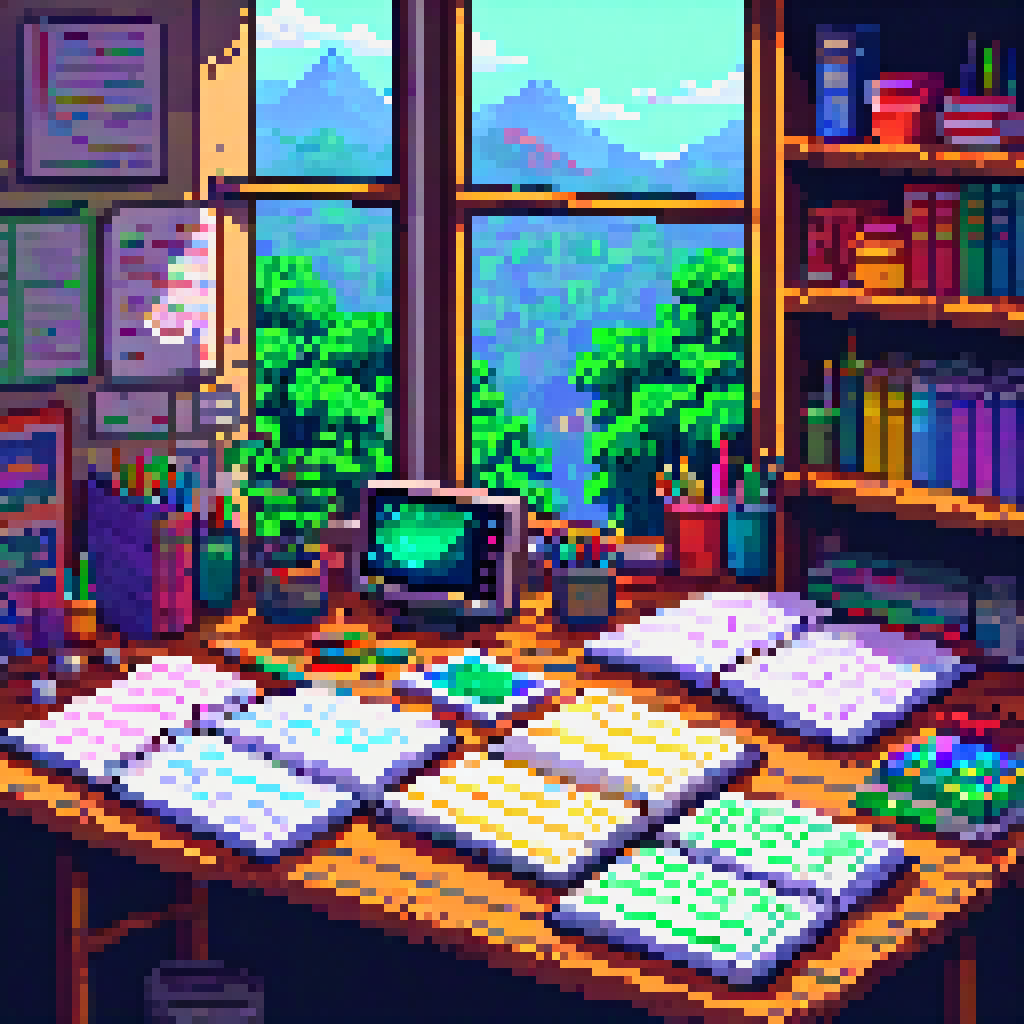 Circular Light at the Workbench