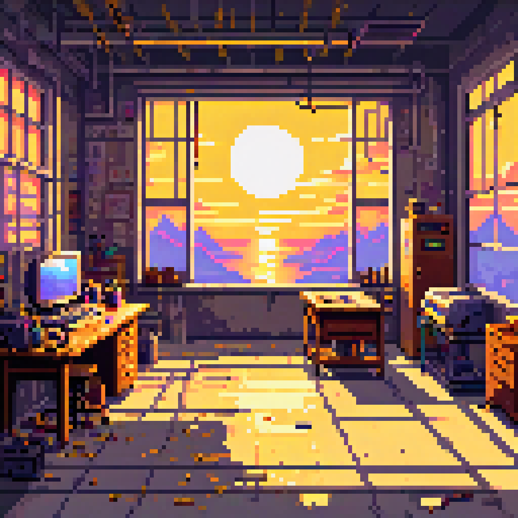 Golden Tangle of Rooms