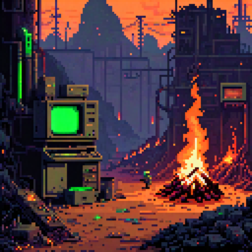 Cursor in the Firelight