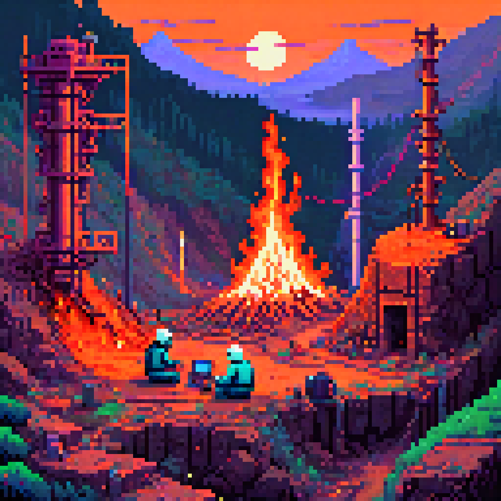 Beacon Hill, Fire Lit