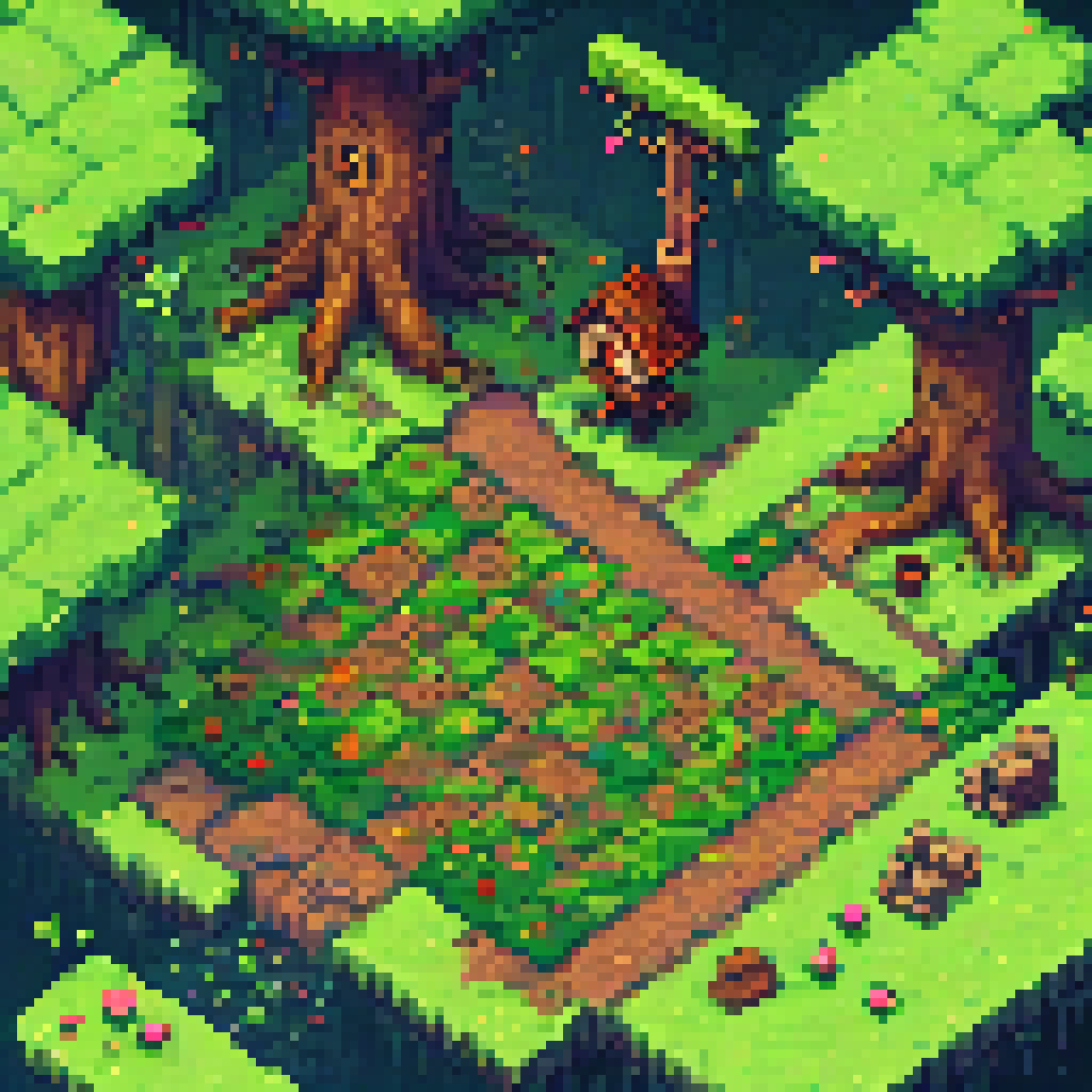 fork-clearing sprite sheet